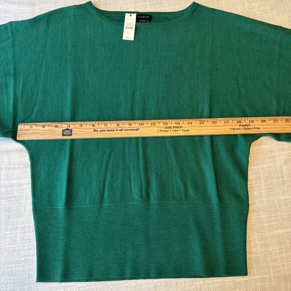 TALBOTS PURE MERINO‎ WOOL SWEATER Bundle SIZE Small 1-Red (NWOT)  1- Green (NWT) - Picture 10 of 16